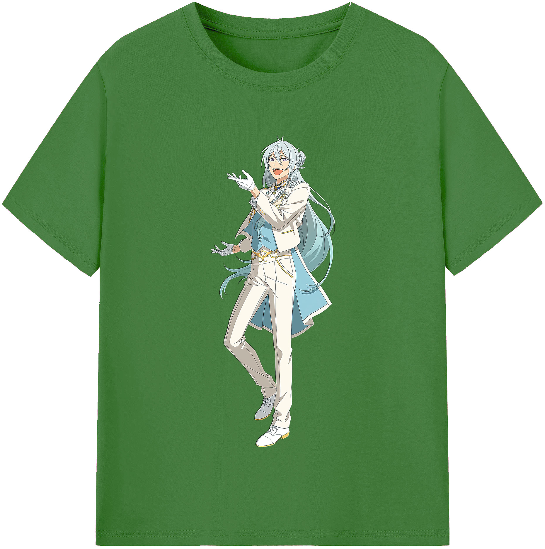 （画像用） あんさんぶるスターズ! Ensemble Stars レディースカジュアルプリントTシャツ（綿100％）